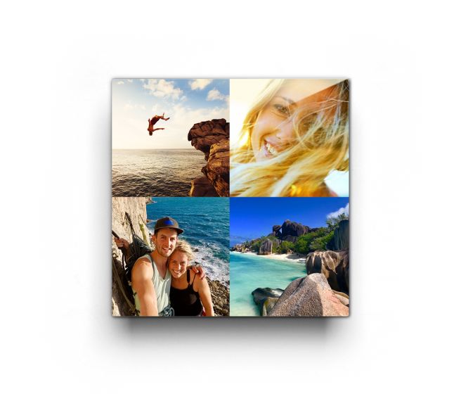 20 x 20cm 4 picture collage